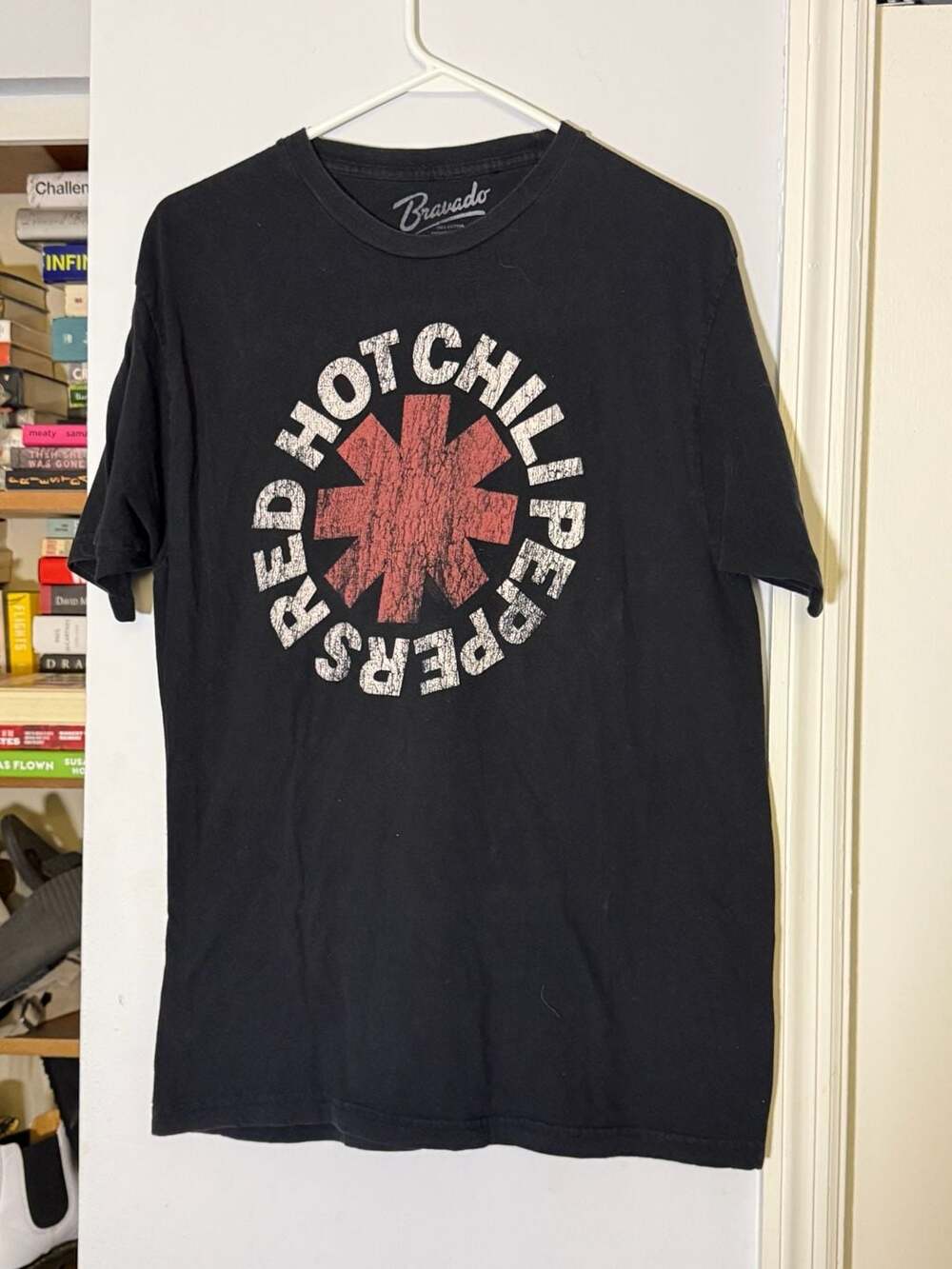 Bravado Red Hot Chili Peppers Graphic T-Shirt Size L Black